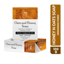 TNW The Natural Wash Handmade Oats & Honey Moisturizing Bathing Soap for Combination & Dry Skin