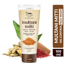 TNW The Natural Wash Multani Mitti Face Wash for Glowing & Clear Skin - For Oily Skin