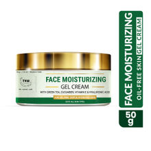 TNW The Natural Wash Face Moisturizing Gel Cream with Green Tea & Cucumber for Soft & Oil-Free Skin