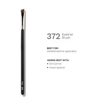 PAC Eyeliner Brush 372 - Fine Tip Angled Eyeliner Brush, Suitable for Winged Liners or Filling Brows