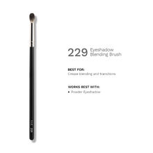 PAC Eyeshadow Blending Brush 229 - Small Ultra Soft Bristles for Precise Shadow Blending