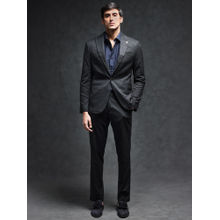 Rare Rabbit Larkin Black Stripe Suits (Set of 3)