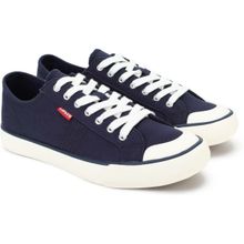 Levi's Mens Hernandez Blue Plain Sneakers