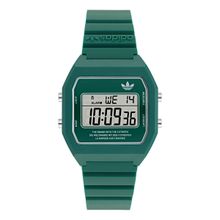 adidas Originals Digital Dial Unisex Green Watch - AOST23558