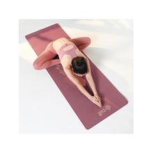 CULT Yoga Mat Tpe 10Mm Maroon With Strap And Bag