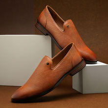 Arrow Men Tan Trune Formal Slip On