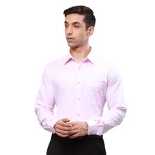 Raymond Slim Fit Textured Light Pink Shirt