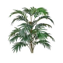 Fourwalls Beautiful Artificial Areca Palm Plant Without Vase (21 Leaves, 75 cm Tall, Green)