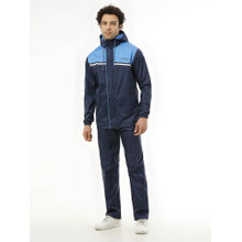 ZEEL Trek Gear Blue Hues Raincoat with Pant (Set of 2)