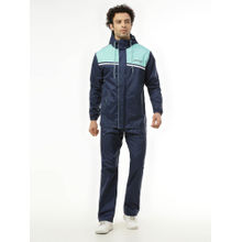 ZEEL Active Sport Navy Blue & Green Raincoat with Pant (Set of 2)
