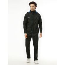 ZEEL Midnight Moon Black & Blue Raincoat with Pant (Set of 2)