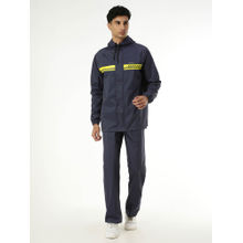 ZEEL The Ultimate Backpack-Friendly Navy Blue Raincoat with Pant (Set of 2)