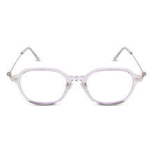 Voyage Clear Oval Eyeglasses for Men & Women 86573MG3890