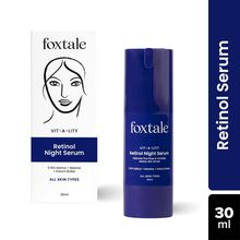 Foxtale 0.15% Retinol Face Serum for Collagen Boost, Anti-Aging, Treats Fine Lines & Wrinkles