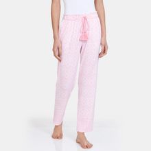 Zivame Batic Bea Knit Pyjama - Prism Pink
