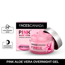 Faces Canada Pink Aloe Vera Overnight Replenish Gel