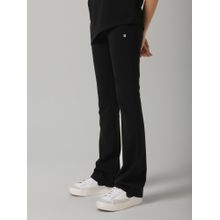 NeceSera Women Sculpt Cotton Black Bootcut Pant