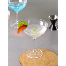 Bohemia Crystal Bar Margarita Mocktail Glass Set, 400ml, Set Of 4, Transparent
