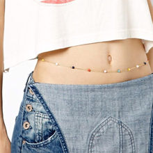 Joker & Witch Multicolored Beaded Belly Chain