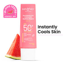 Dot & Key Watermelon Cooling Sunscreen, SPF 50+ PA++++ In-Vivo Tested