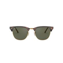 Ray-Ban 0RB3016 Sage Green Polarized Clubmaster Sunglasses (51 mm)