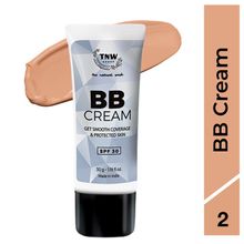 TNW The Natural Wash BB Cream Medium Coverage with SPF 30 - 02 Medium Shade