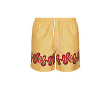 Bather Ochre Dizzy Boa Swim Trunks