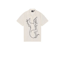 By Parra Vertical Horse Short Sleeve Shirt