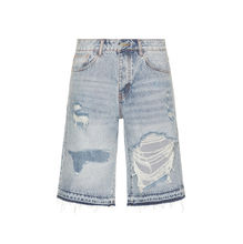 Diet Starts Monday Repair Denim Short