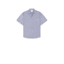 Le Pre Double Short Sleeve Button Down
