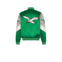 Mitchell & Ness NFL Eagles Throw It Back Heavyweight Satin Jacket