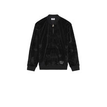 Pleasures Crest Velour Quarter Zip