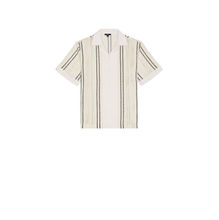 Reiss Opal Stripe Short Sleeve Shirt