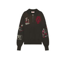 Samuel Zelig Varsity 1/4 Zip Sweater