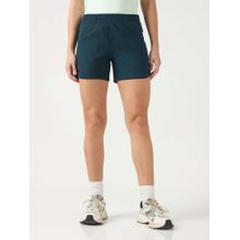 Technosport Green Solid Regular Shorts