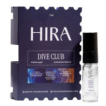 HIRA Dive Club Mini Travel Size Eau De Parfum For Men (Fresh, Woody, Spicy, Musky)
