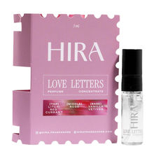 HIRA Love Letters Mini Travel Size Eau De Parfum for Women (Fruity, Floral, Vanilla)