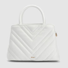 IYKYK by Nykaa Fashion Out Of Office White Patterned Handbag