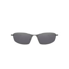 Oakley 0OO414141410160 Light Grey Prizm Whisker Wraparound Sunglasses (60 mm)