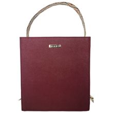 IMARS FASHION Structured Handbag-cherry Patola