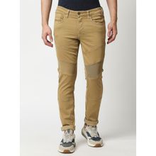 WAIMEA Homely Khaki Slim Fit Denim Joggers