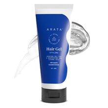 Arata Styling Hair Gel with Flax Seed Extract For Strong Hold & Definition