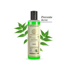 Khadi Natural Neem Face Wash to Cleanse, Soothe & Clarify Skin