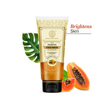 Khadi Natural Papaya Face Wash for Pigmentation, Tan Removal and Patchy Skin