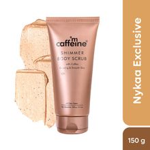 MCaffeine Shimmer Body Scrub With Coffee For Smooth & Glowing Skin