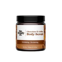 The Beauty Co. Chocolate Coffee Body Scrub Jar