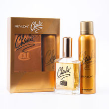 Revlon Charlie Gold Body Deo & Perfume Spray Gift Set