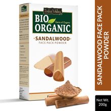 Indus Valley Bio Organic Sandalwood Powder 100% Organic for Glowing Skin & De-Tan