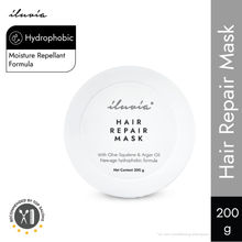 iluvia Hair Repair Mask, For Dry, Damaged Hair, Hydrophobic Humidity-Resistant Mask, Combats Frizz