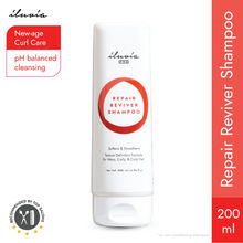 iluvia Repair Reviver Shampoo, Sulfate Free, For Textured & Treated Hair, Promotes Cross-Links